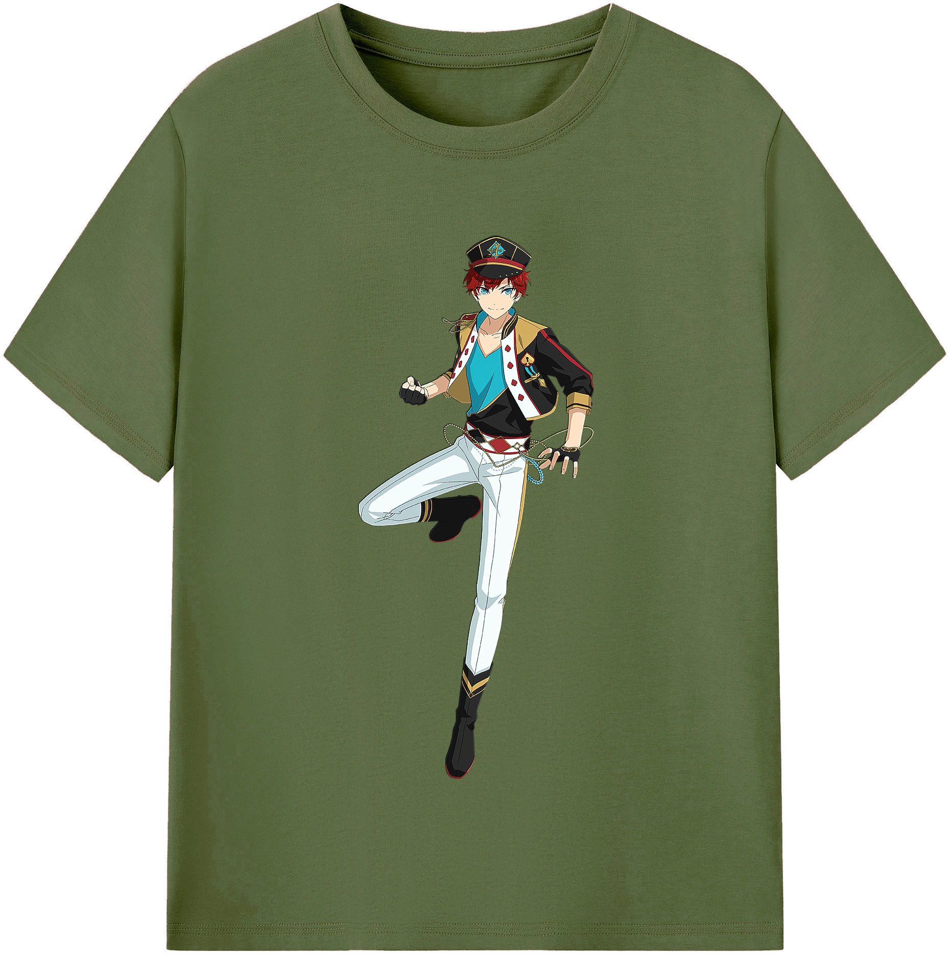 （画像用） あんさんぶるスターズ! Ensemble Stars 綿100％半袖Tシャツ（フロントプリント）